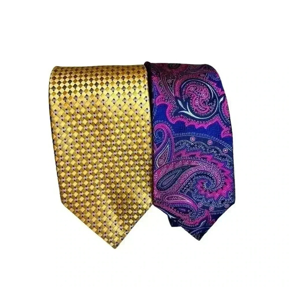 MEN’S LUXURY TIE BUNDLE• TED BAKER LONDON AND MICHAEL KORS•BEAUTIFUL TIE BUNDLE - Picture 1 of 9